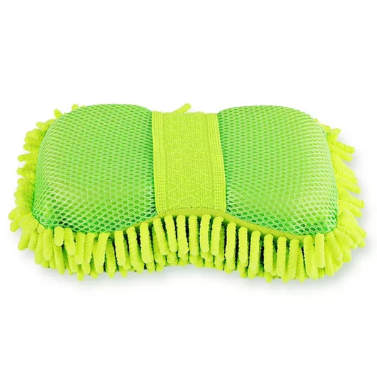 Microfiber Car Washer Sponge Cleaning Car Care Detailing Brushes Washing Towel Auto Gloves Styling Accessories