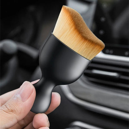 Car Vent Cleaning Soft Brush with Casing Car Interior Cleaning Tool Artificial Car Brush Car Crevice Dusting Car Detailing